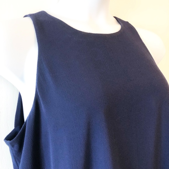 EUC Lauren Ralph Lauren High Low Dress Size:16 - Picture 2 of 10